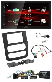 JVC USB Bluetooth Lenkrad DAB 2DIN Autoradio für Dodge RAM 2002-2006