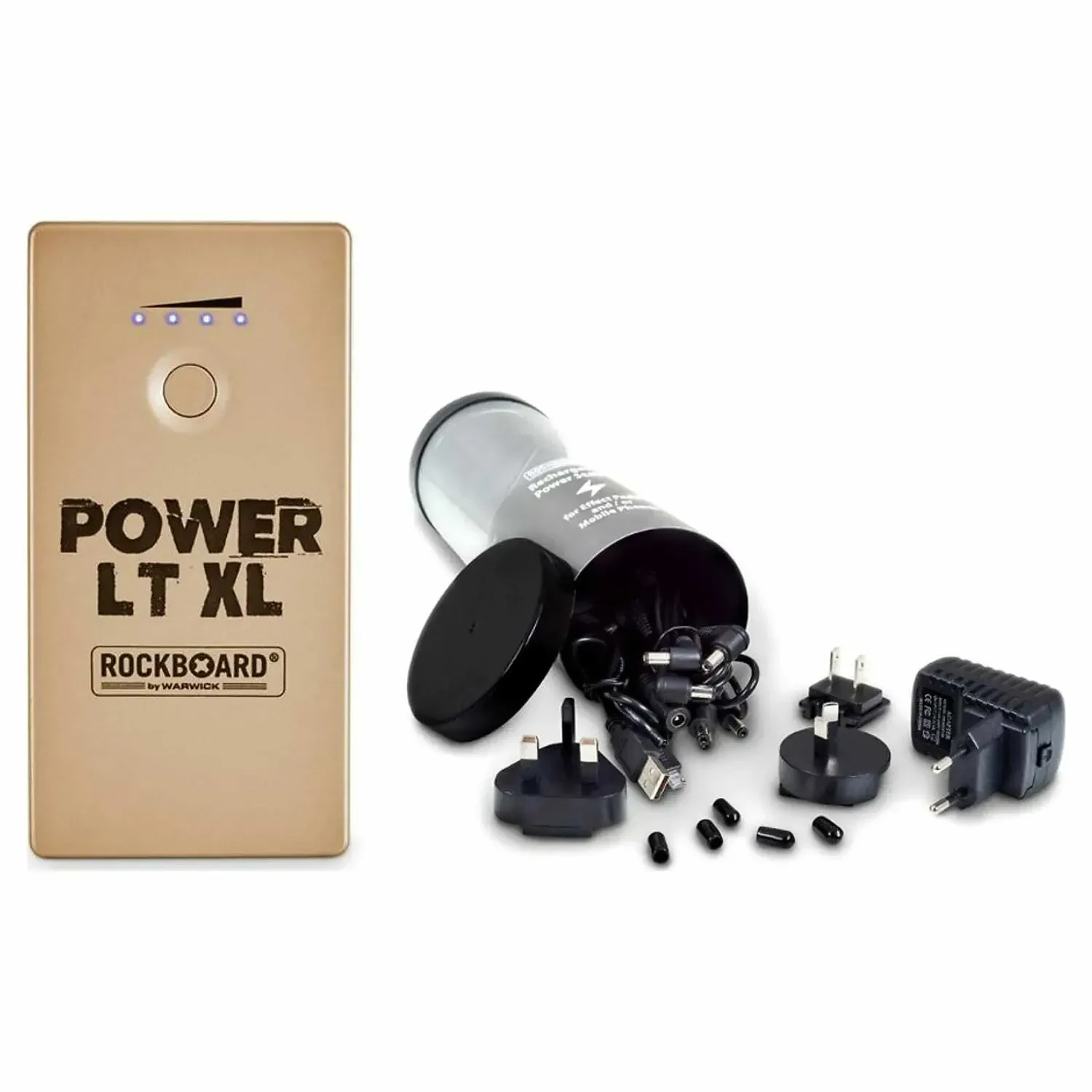 RockBoard Power LT XL Rechargeable Effect Pedal Power Bank - Gold