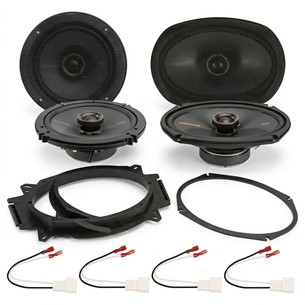 Kicker KS Series Complete Speaker Package for 2007-2021 Toyota Tundra