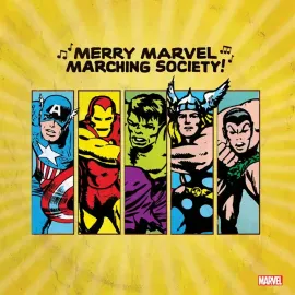 Виниловая пластинка Merry Marvel Marching Band – Merry Marvel Marching Society (Релиз 2024)