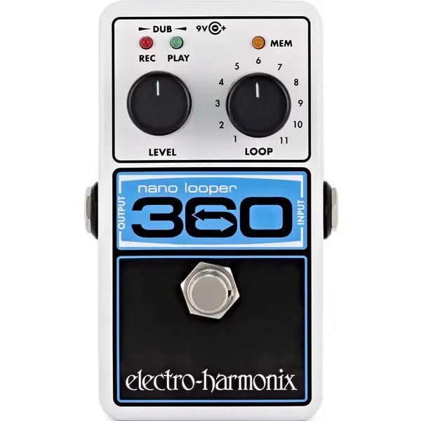 Педаль эффектов для электрогитары Electro-Harmonix Nano Looper 360