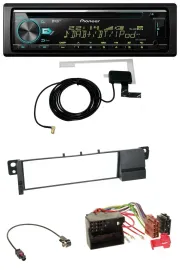 Автомагнитола для BMW 3 Series E46 Pioneer CD USB DAB AUX MP3 (Quadlock)