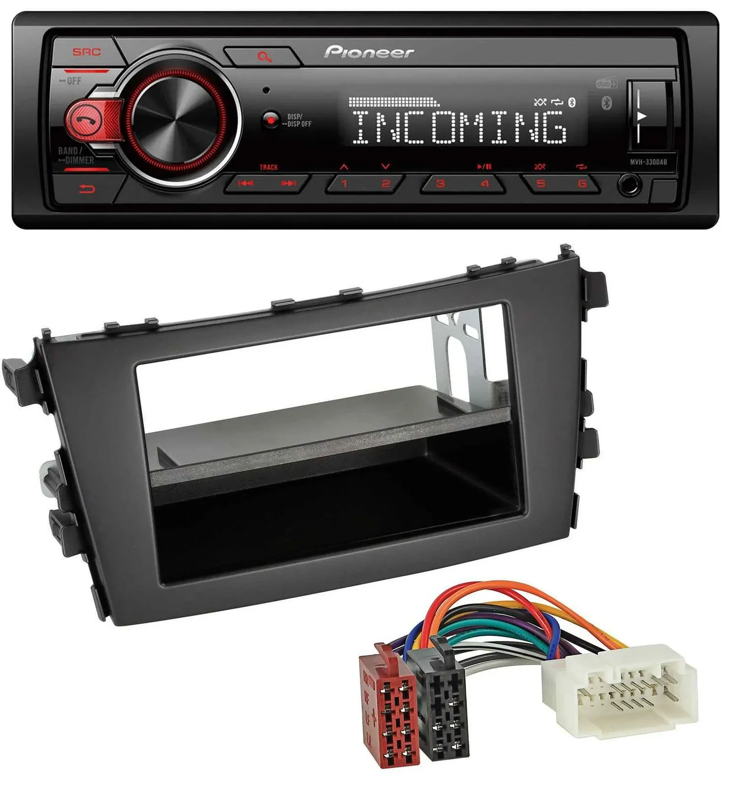 Автомагнитола для Suzuki Celerio (LF, с 2014) Pioneer Bluetooth, USB, DAB, MP3