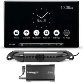 Sony XAVAX8500 10.1" Receiver + Camera + SiriusXM SXV300v1