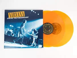 Nirvana - Live At The Paramount [Transparent Orange Vinyl] NEW Sealed Vinyl LP A