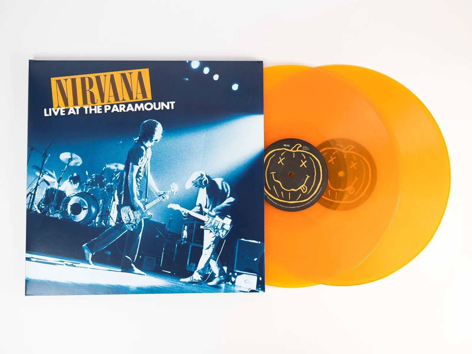 Nirvana - Live At The Paramount [Transparent Orange Vinyl] NEW Sealed Vinyl LP A