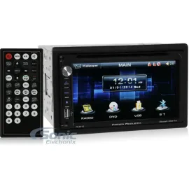 Power Acoustik PD-651B  Double-DIN 6.5" Car Stereo w/ Bluetooth