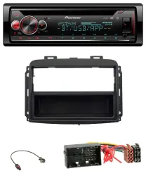 Pioneer MP3 DAB CD Bluetooth USB Autoradio für Fiat 500 L (ab 2012)