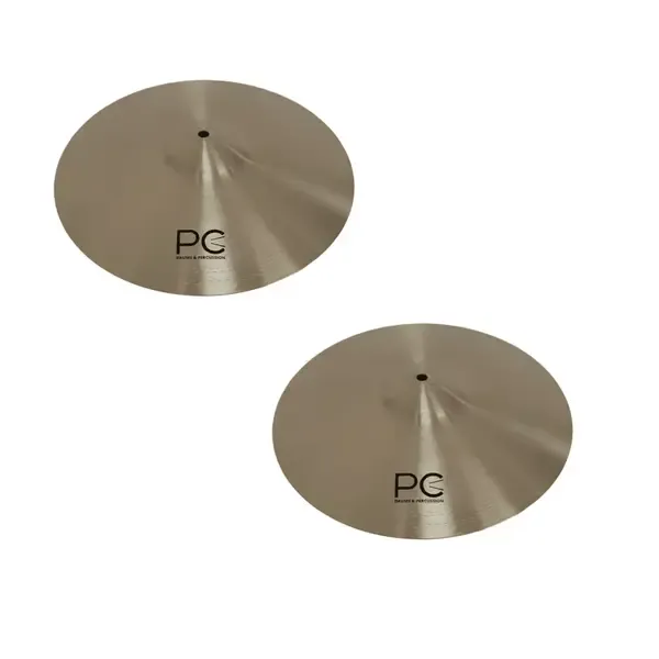 Тарелка барабанная Pierre Cesar 13"  Bronze Hi-Hat (пара)