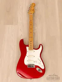 Электрогитара Fender Eric Clapton Signature Stratocaster Torino Red, First Year USA 1988 w/ Case