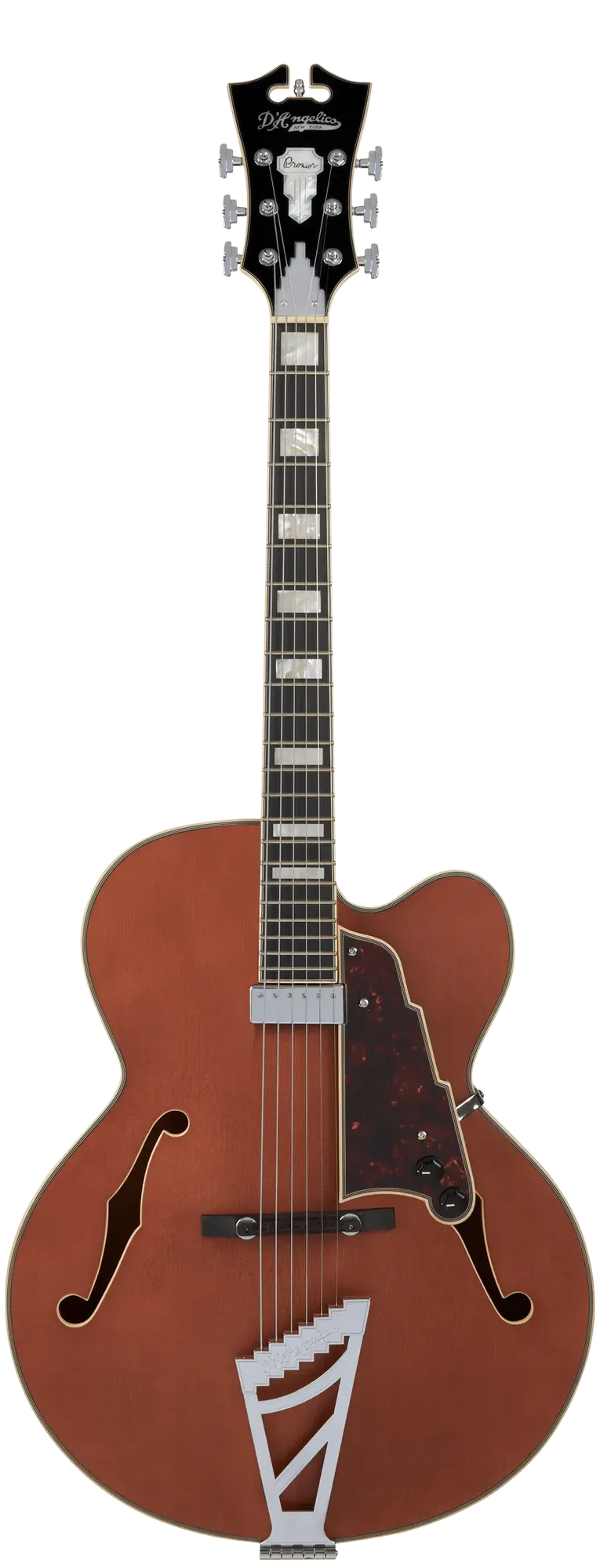 Электрогитара полуакустическая D'Angelico Premier EXL-1 Satin Walnut