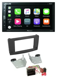 Pioneer DVD 2DIN MP3 DAB Bluetooth USB Autoradio für Mercedes M-Klasse W164 05-1