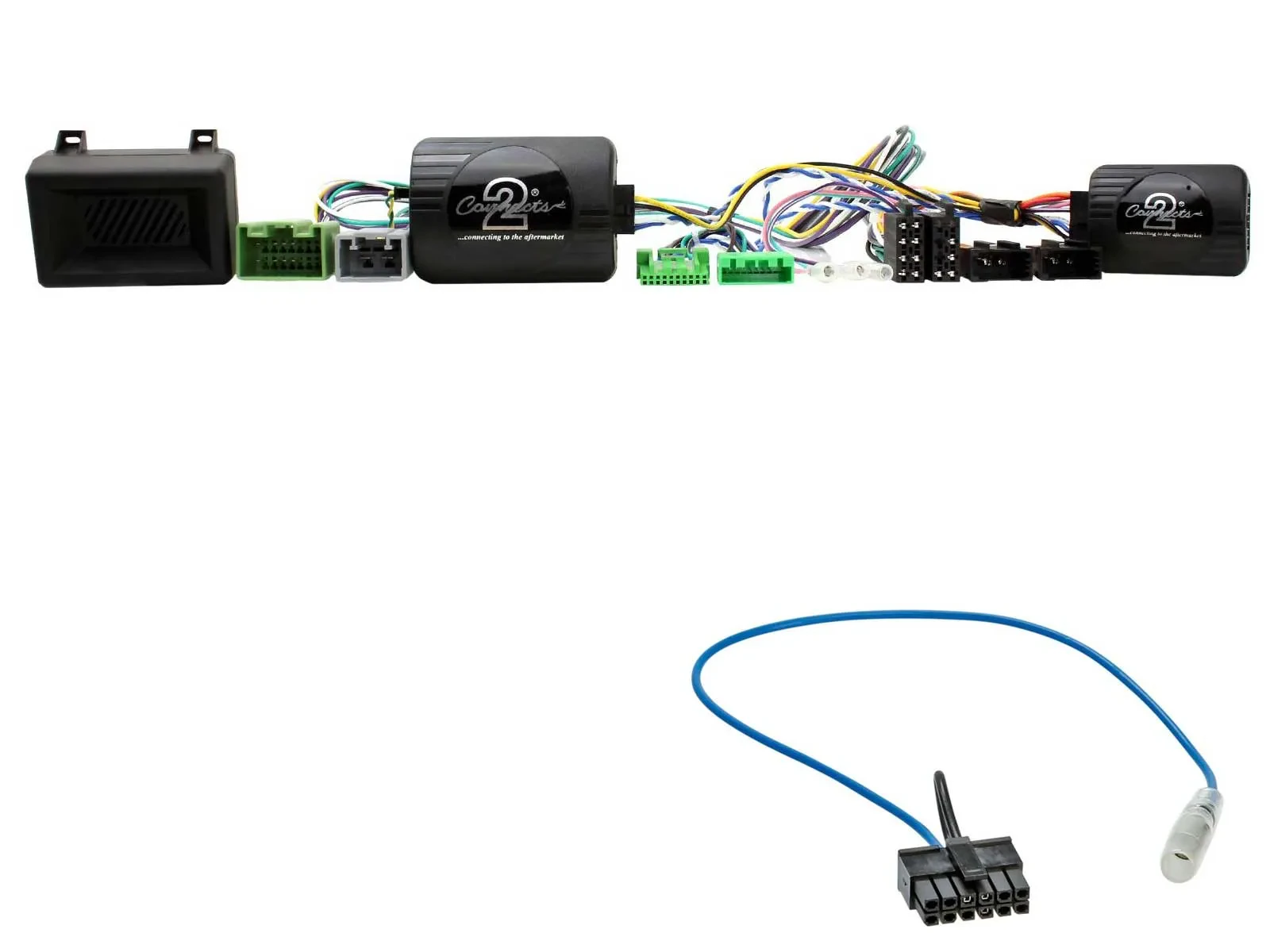 Connects2 CAN-Bus- Lenkradadapter für Volvo XC90 2004-2014 PDC Kenwood
