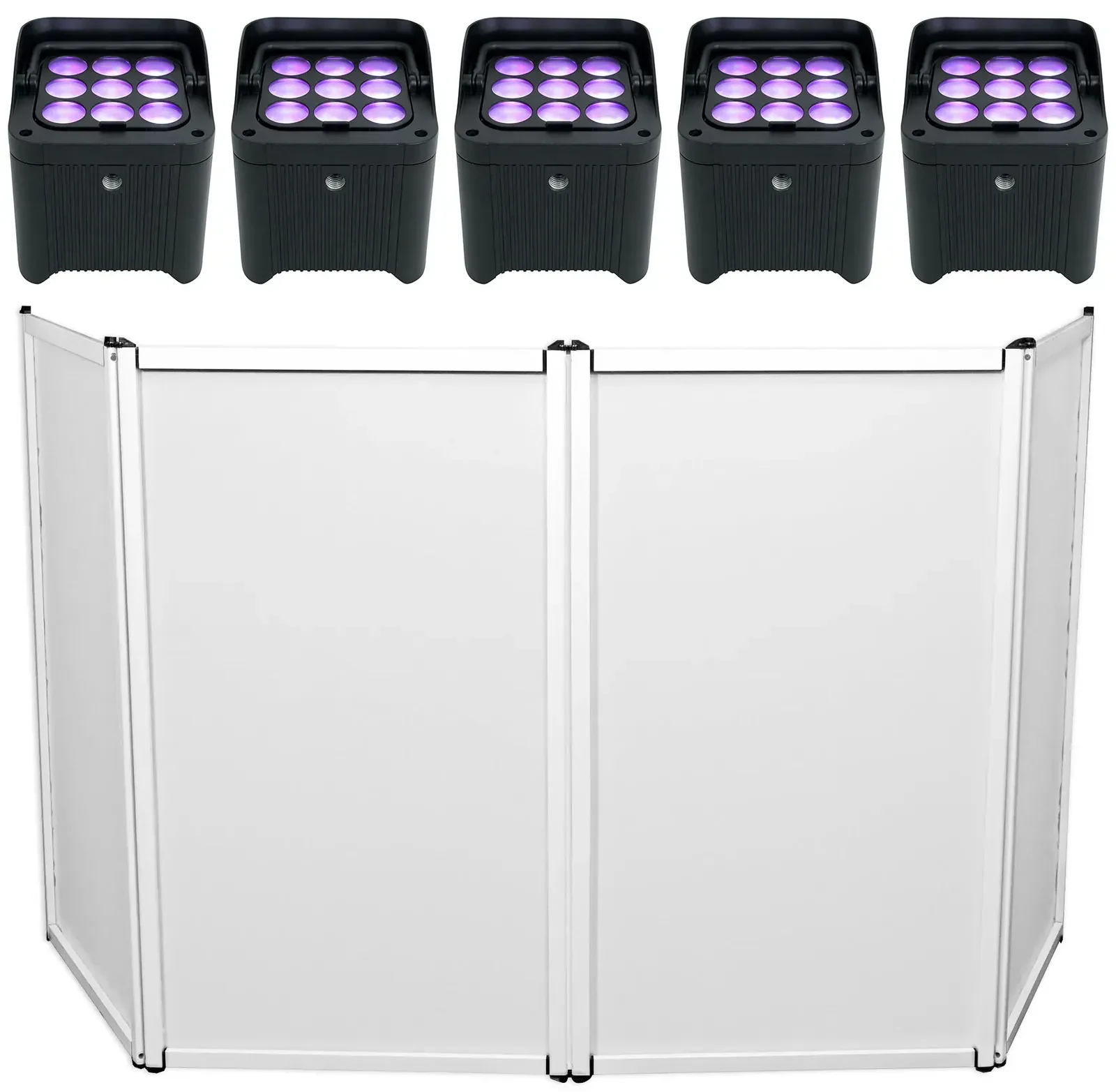 Светодиодный прибор Chauvet DJ Freedom Par H9 IP RGBAW+UV с фасадом (5 штук)