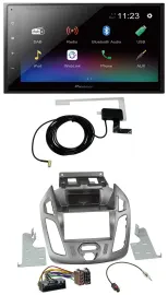 Автомагнитола Pioneer для Ford Transit (2013–2018) 2DIN, DAB, MP3, Bluetooth, USB