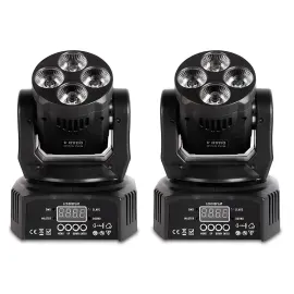 Прожектор ColorKey Mover Miniwash QUAD 4 MKII (набор, 2 шт.)