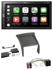 Автомагнитола для Fiat Ducato (2002–2006) Pioneer 2DIN, USB, MP3, DAB, Bluetooth