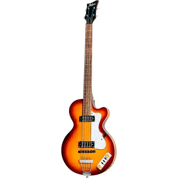 Полуакустическая бас-гитара Hofner Ignition Club Bass Sunburst