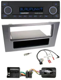 Автомагнитола для Ford Mondeo 2004–2007 Blaupunkt DAB, USB, Bluetooth, поддержка управления на руле, антрацит