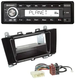 Continental USB 1DIN AUX DAB MP3 Autoradio für Subaru Outback (ab 2015)
