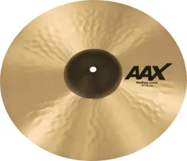 Sabian Crash Cymbal, AAX Medium Natural Finish, 16" (21608XC)