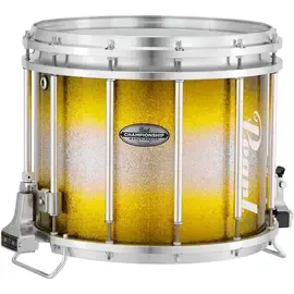 Маршевый барабан Pearl Championship Maple Varsity FFX Marching Snare Drum 13x11 Yellow Silver