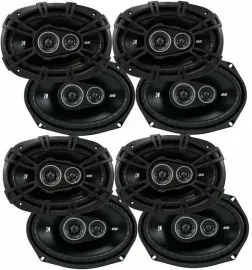 Пассивная акустическая система для автомобиля Kicker DS 43DSC69304 6x9" 180W RMS 3-way коаксиальная (набор, 4 шт.)