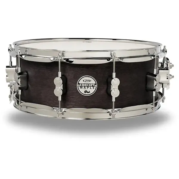 Малый барабан PDP by DW Concept Maple 14x5.5 Black Wax