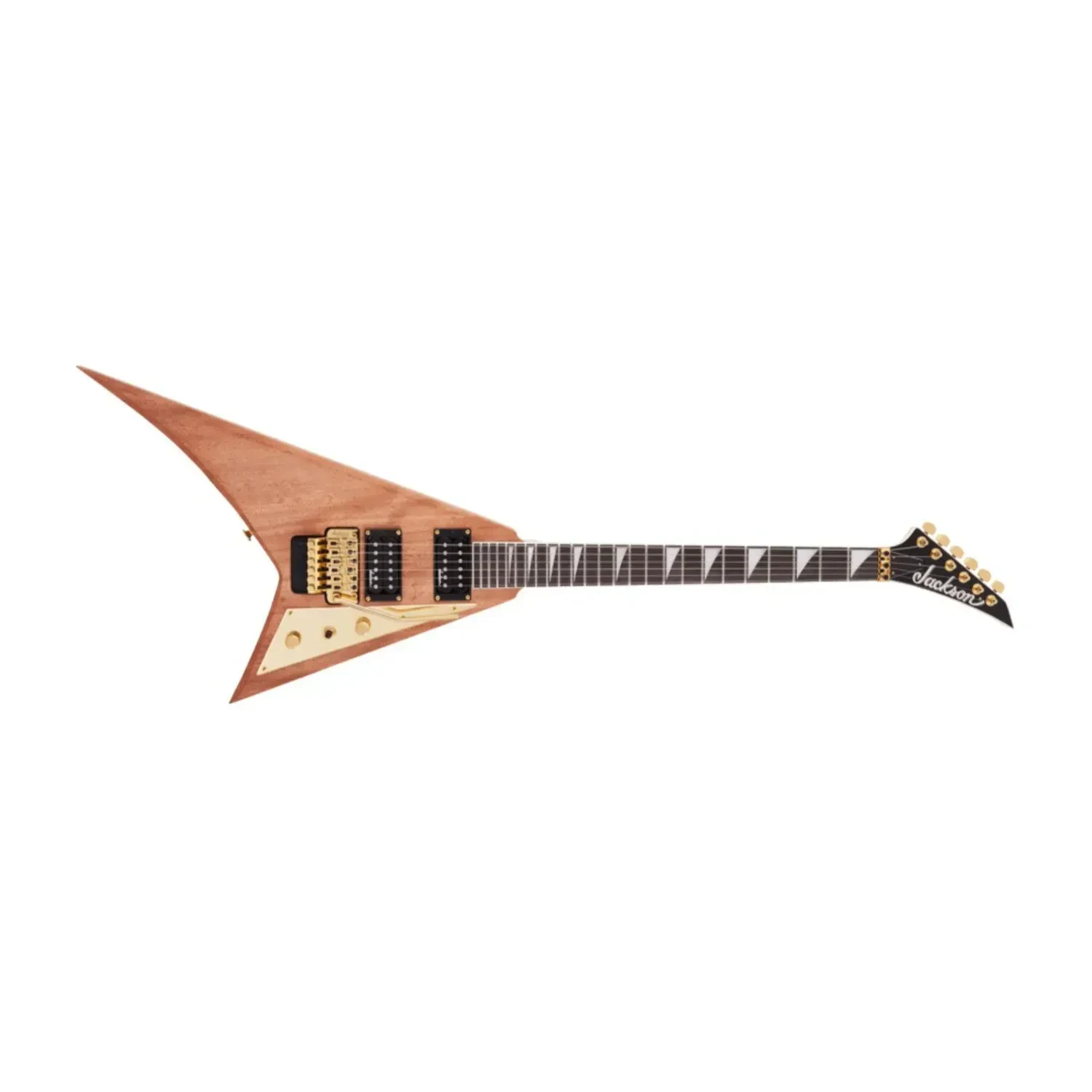 Б/У электрогитара Jackson JS Series Rhoads MAH JS32, цвет Natural, корпус из красного дерева