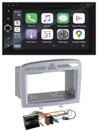 Blaupunkt 2DIN Bluetooth DAB USB DVD MP3 Autoradio für Peugeot 308 09-13 warmsil