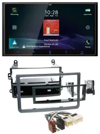 JVC USB Bluetooth 2DIN DAB MP3 Autoradio für Nissan 350Z Coupe Roadster 05-09