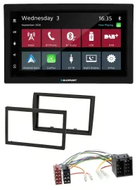 Blaupunkt DAB Bluetooth USB MP3 2DIN Autoradio für Citroen Jumper 11-21 Peugeot