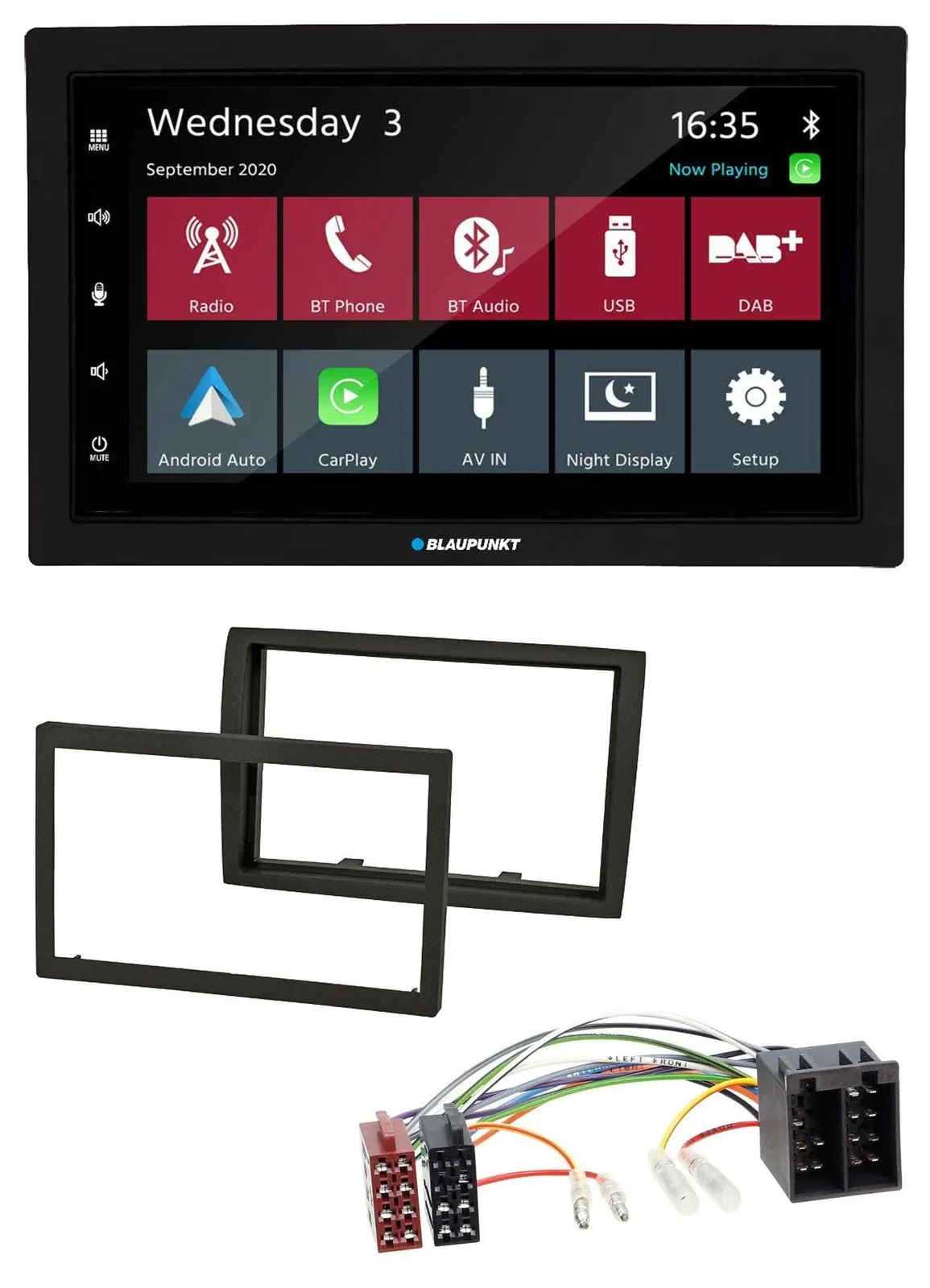Blaupunkt DAB Bluetooth USB MP3 2DIN Autoradio für Citroen Jumper 11-21 Peugeot