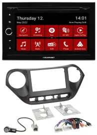 Blaupunkt MP3 DVD Bluetooth DAB 2DIN USB Autoradio für Hyundai i10 ab 2013 AUX U