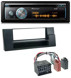 Автомагнитола для BMW X5 E53/E39 Pioneer MP3 DAB USB CD Bluetooth (Rundpin, с нишей)