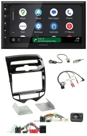 Kenwood DAB Bluetooth USB Lenkrad 2DIN Autoradio für Hyundai ix20 ab 10 autom. K