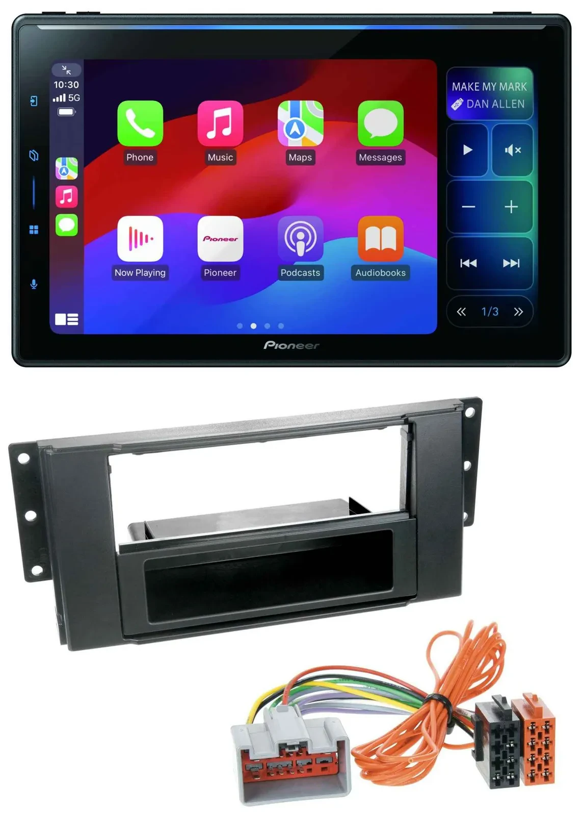 Pioneer Bluetooth DAB MP3 USB Autoradio für Land Rover Freelander 2011-2012