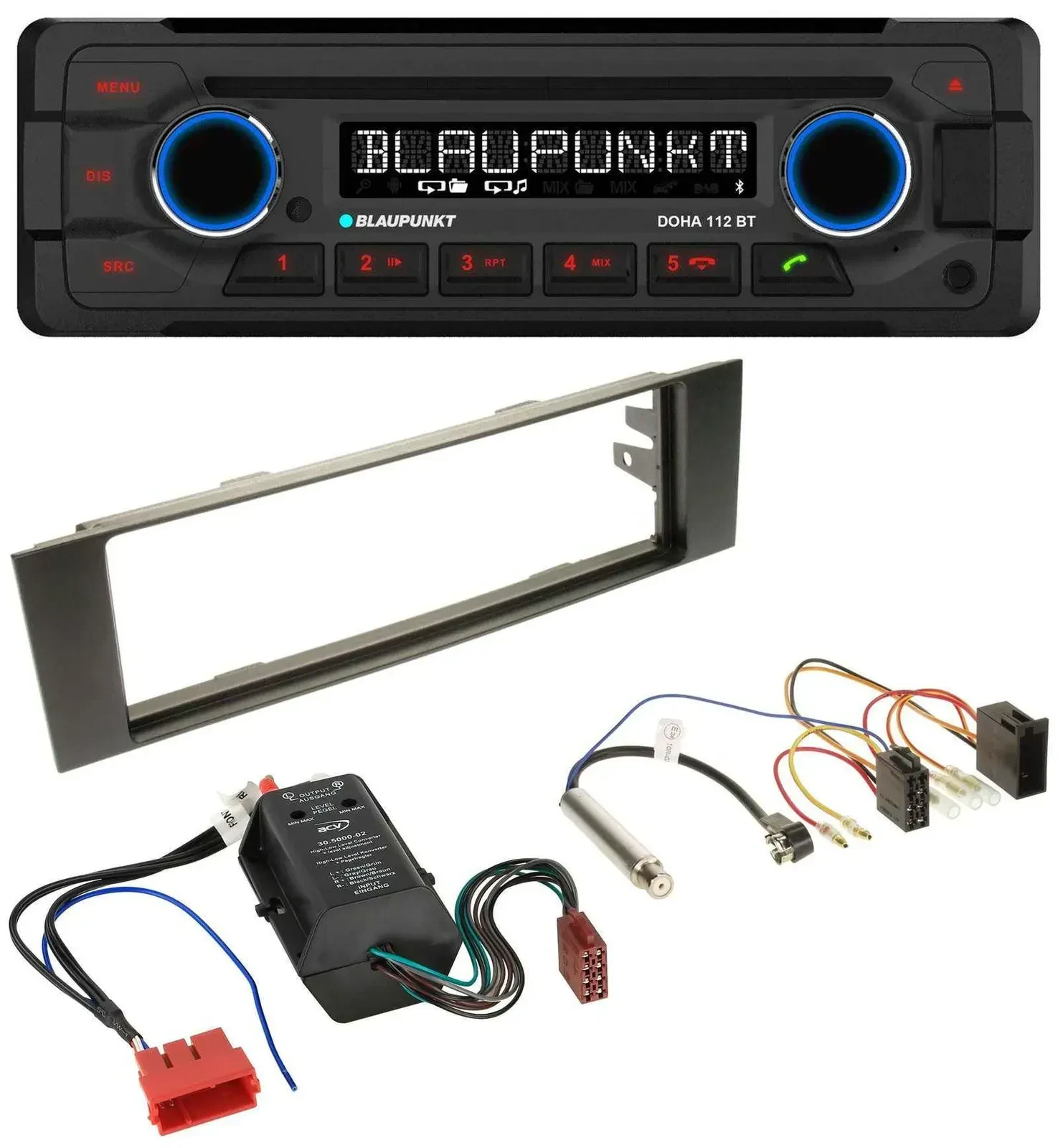 Blaupunkt AUX MP3 CD Bluetooth USB Autoradio für Audi A3 8P 03-06 Bose Aktivsyst