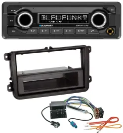 Blaupunkt Bluetooth DAB MP3 USB Autoradio für VW Sharan ab 10 Tiguan ab 07 Toura