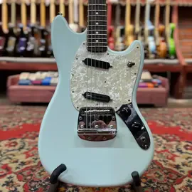 Электрогитара Fender American Performer Mustang HS Rosewood FB Satin Sonic Blue 2018 USA w/gigbag