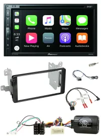 Pioneer DVD 2DIN Lenkrad DAB Bluetooth USB Autoradio für Mitsubishi ab 2012 Outl