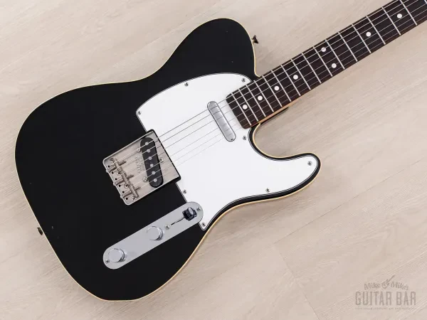 1983 Fender JV '62 Telecaster Custom TL62B-70 Black 100% Original, Japan MIJ