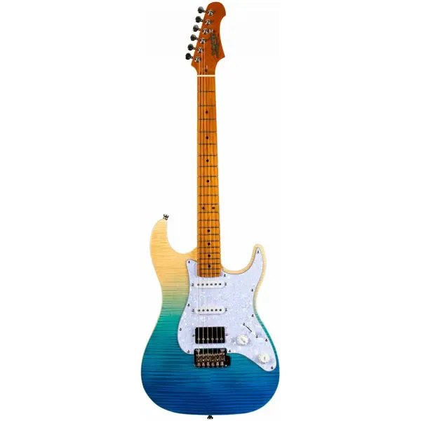 Электрогитара JET Guitars JS-450 Stratocaster HSS Transparent Blue