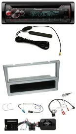 Pioneer USB DAB Lenkrad Bluetooth CD Autoradio für Opel Corsa C Tigra Meriva sil