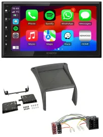 Автомагнитола для Fiat Ducato 2002–2006 Kenwood MP3, USB, DAB, 2DIN, Bluetooth