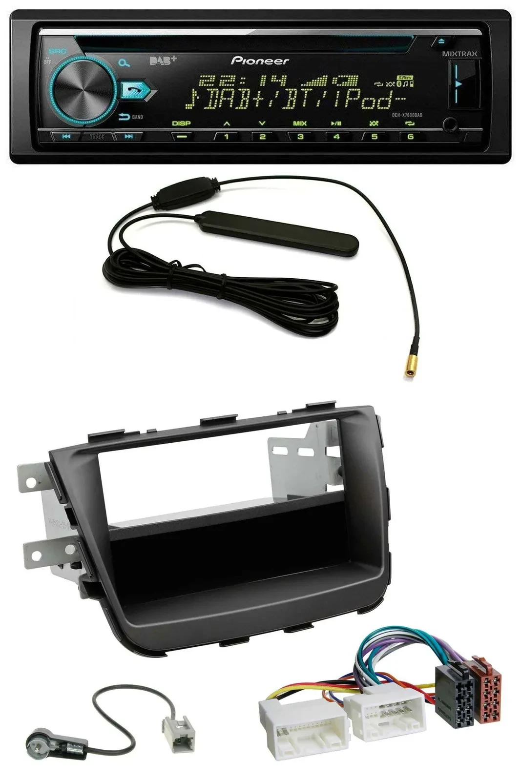 Pioneer CD MP3 AUX DAB USB Autoradio für Kia Sorento II XM Facelift 12-15