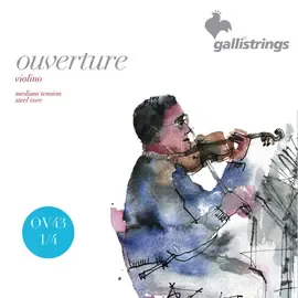 Струны для скрипки 1/4 Galli Strings OV43 серия Ouverture