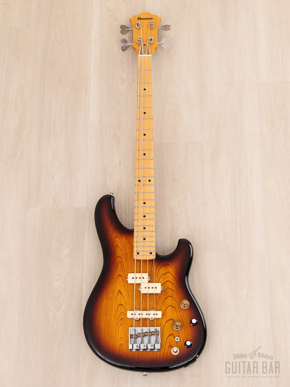 Бас-гитара Ibanez Roadster Bass RS924 PJ Brown Sunburst w/case Japan 1981