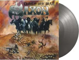 Saxon - Dogs Of War [Silver Vinyl] [Import] NEW Vinyl