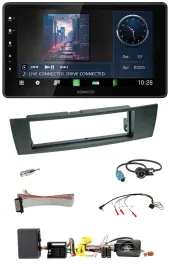 Kenwood Lenkrad Bluetooth USB DAB Autoradio für BMW 1er E87 2004-2013 Aktiv